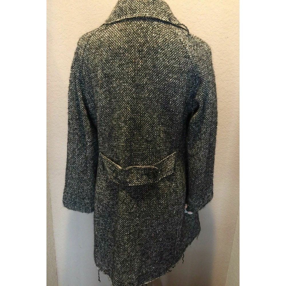 Trelise Cooper Tweed Jacket Floral Embroidery 8 Nz Gem